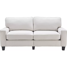 Serta Palisades Cream Sofa 73" 3 Seater