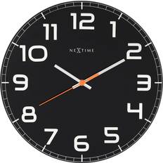 Nextime Classy Black Veggklokke 30cm