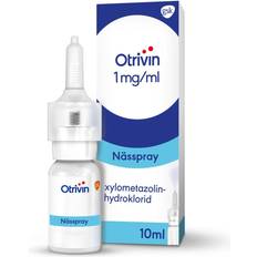 Nesespray Reseptfrie legemidler Otrivin 1mg/ml 10ml Nesespray