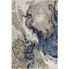 Luxe Weavers Marble Swirl Blue 61x88.5"