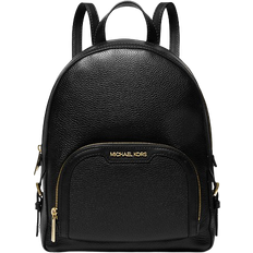 Michael michael kors raven medium leather backpack discount black