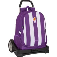 Safta School Backpack with Wheel - Purple