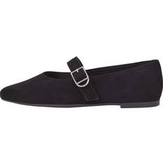 Women's Jolin Buckle Suede Ballet Flats