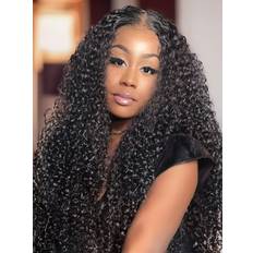 Hair Wefts UNice Peruvian Jerry Curly Virgin Hair Weave Bundles 8 inch 3-pack