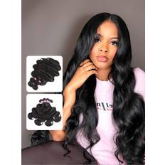 Silicon-Free Hair Products UNice Brazilian Body Wave Virgin Human Hair 8 inch Bundles 4-pack