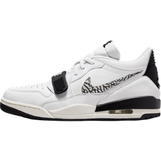Leather Basketball Shoes Nike Air Jordan Legacy 312 Low M - White/Black/Sail/Wolf Grey