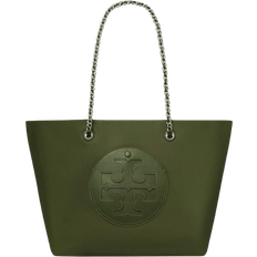 Green Handbags Tory Burch Ella Chain Tote Bag - Olive Green