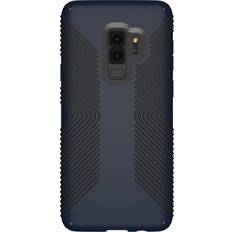Samsung Galaxy S9 Mobile Phone Cases Speck Presidio Grip Samsung Galaxy S9 Plus Case, Eclipse Blue/Carbon Black, 109513-6587