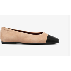 Beige - Damen Schuhe Vagabond Women's Beige Suede/leather