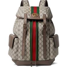 Gucci Rucksäcke Gucci Ophidia GG Medium Backpack - Beige/Ebony