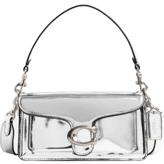 Coach Tabby Shoulder Bag 20 In Metallic - Metallic Leather/Silver/Silver