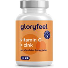 Gloryfeel Vitamin C + Zinc Capsules 180 Stk.