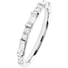 Damen - Weißgold Ringe Christ Ring - White Gold/Diamonds