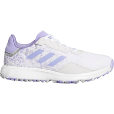 Adidas Golf Shoes Children's Shoes Adidas Junior's S2G Spikeless - Cloud White/Light Purple/Grey One