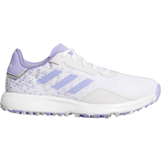 Adidas Junior's S2G Spikeless - Cloud White/Light Purple/Grey One