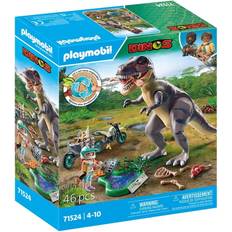 Playmobil Bauklötze Playmobil Dinos T-Rex Trace Path 71524