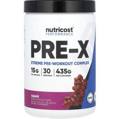Pre-Workouts Nutricost Performance PRE-X Xtreme Pre-Workout Complex Grape 1