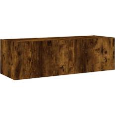 Luken Fernsehschränke vidaXL 837299 Smoked oak Fernsehschrank 100x31cm