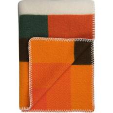 Røros Tweed Mikkel Blankets Orange (200x135)