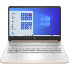 HP 2023 14-inch HD Laptop, Intel Celeron N4020, 16GB RAM, 64 GB Storage, Windows 11 Home, Thin & Portable, 4K Graphics, One Year of Microsoft 365, Pale Rose Gold (HP Stream 14)