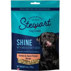 Stewart Shine Salmon & Sweet Potato Recipe Grain-Free Freeze-Dried Treat, 4-oz bag