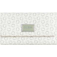 Guess Factory Abree Logo Saffiano Slim Wallet - Green