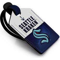 Travel Accessories Seattle Kraken Personalized Leather Luggage Tag