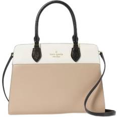 Kate Spade Madison Colorblock Medium Satchel - Toasted Hazelnut Multi