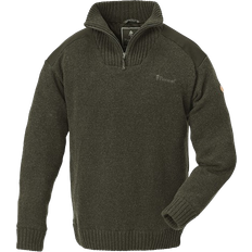 Pinewood Hurricane Sweater Men's - Dark Green Mix