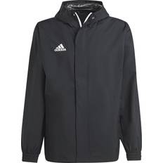 Fotball Ytterklær Adidas Entrada 22 All Weather Jacket - Black