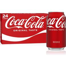 Soda Pop Coca-Cola Original Taste 12fl oz 24