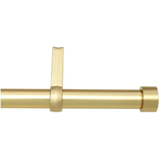Brass Curtain Rods Umbra Adjustable Single67.7"