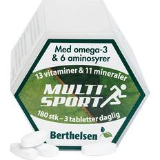 Magnesium Kosttilskudd Berthelsen Multisport 180 st
