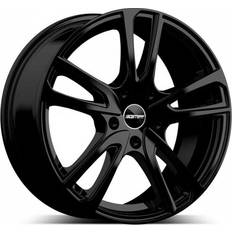 17" - 5/120 Autofelgen GMP Astral Shiny Black 7x17 5/120 ET45 B72.6