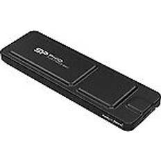 SSDs Festplatten reduziert Silicon Power Sp010tbpsdpx10ck 1tb portable-stick-ssd usb 3.2 px10 black d Schwarz