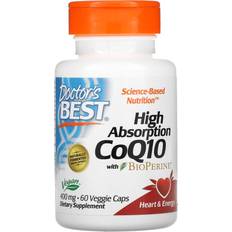 Doctor's Best High Absorption CoQ10 with BioPerine 400 mg 60