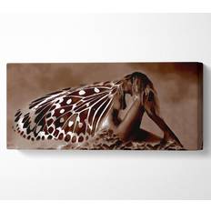 Bilder reduziert Happy Larry Wrapped Brown Bild 101.6x40.6cm