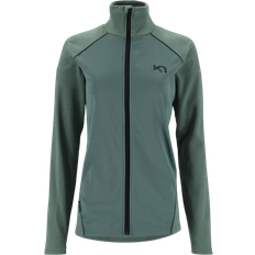 Kari Traa Fleecegensere & Pilégensere Kari Traa Full Zip Fleece Jacket - Murk Green