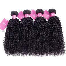 ISEE Hair 9A Grade Mongolian Kinky Curly Hair Extension Virgin Human Hair  Weaving One Bundles Kinky Curly Virgin Hair 100% Human Hair Weaves  Extension