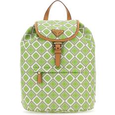 Prada Backpacks Prada Printed Re Nylon Backpack - Green