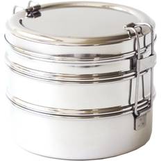 Stainless Steel Food Containers ECOlunchbox Tri Bento Food Container 0.26gal