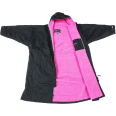 Black - Men Coats Dryrobe Advance Long Sleeve - Black/Pink