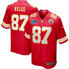 Kansas city chiefs jersey Nike Travis Kelce Kansas City Chiefs Super Bowl LVII Patch Game Jersey