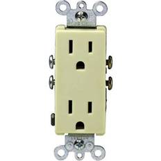 Electrical Installation Materials Leviton Decora Duplex AC Receptacle White