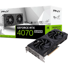 GeForce RTX 4070 Super Graphics Cards PNY GeForce RTX 4070 Super Verto Dual Fan OC HDMI 3xDP 12GB