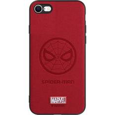 IRON SPIDER Case for iPhone SE 2020 & iPhone SE 2022, with Superhero Character Compatible iPhone 8 Leather Case Red