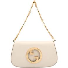 Gucci Blondie Shoulder Bag - White Leather