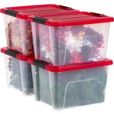 Storage Boxes on sale Iris USA 4Pack 20qt Bin Storage Box 4