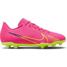 Nike Jr. Mercurial Vapor 15 Club FG/MG - Pink Blast/Gridiron/Volt