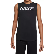 Nike Older Kid's Pro Sleeveless Top - Black